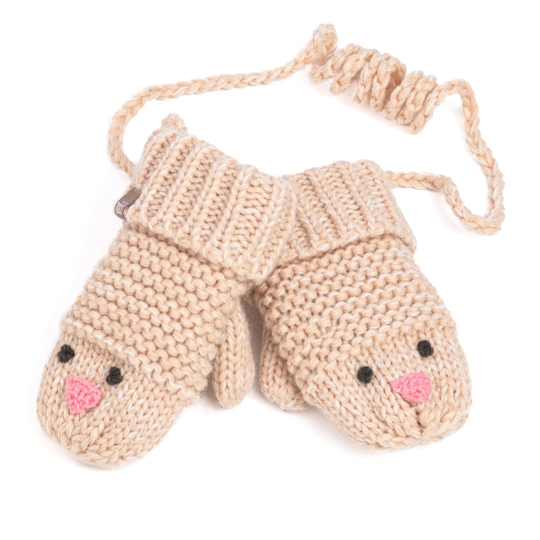 Baby chick mittens