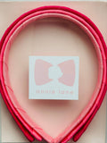 Headbands - Shocking Pink, Sorbet & Pink - Set of 3