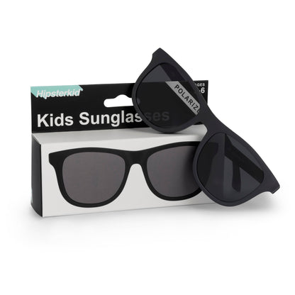 Baby & Kids Sunglasses – Polarized, UV Protective | Black: Kids: 3-6 years