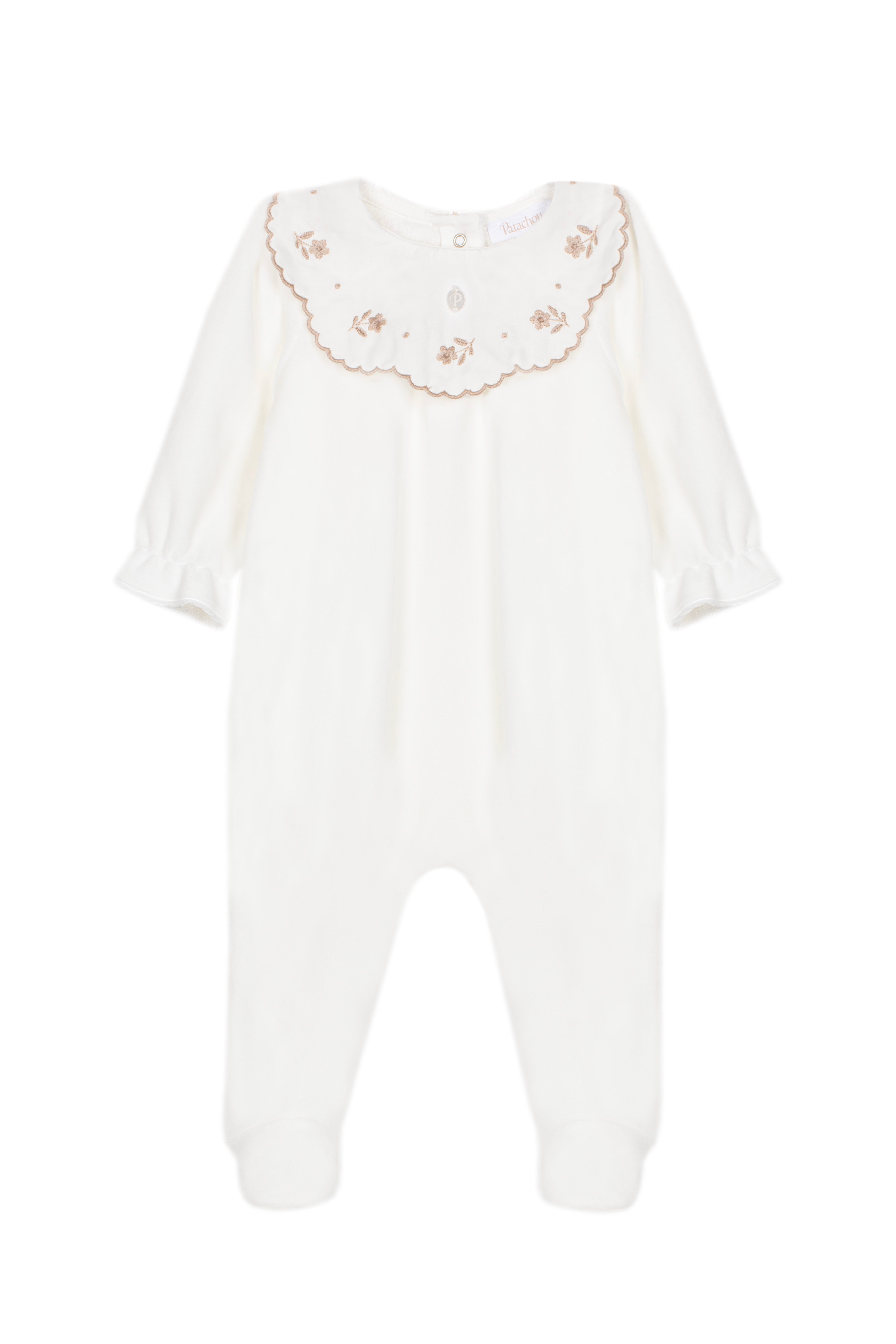 Babygrow with collar