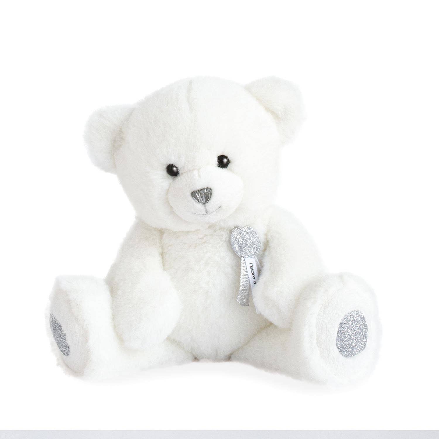Charming Teddy Bear with Glitter Accents