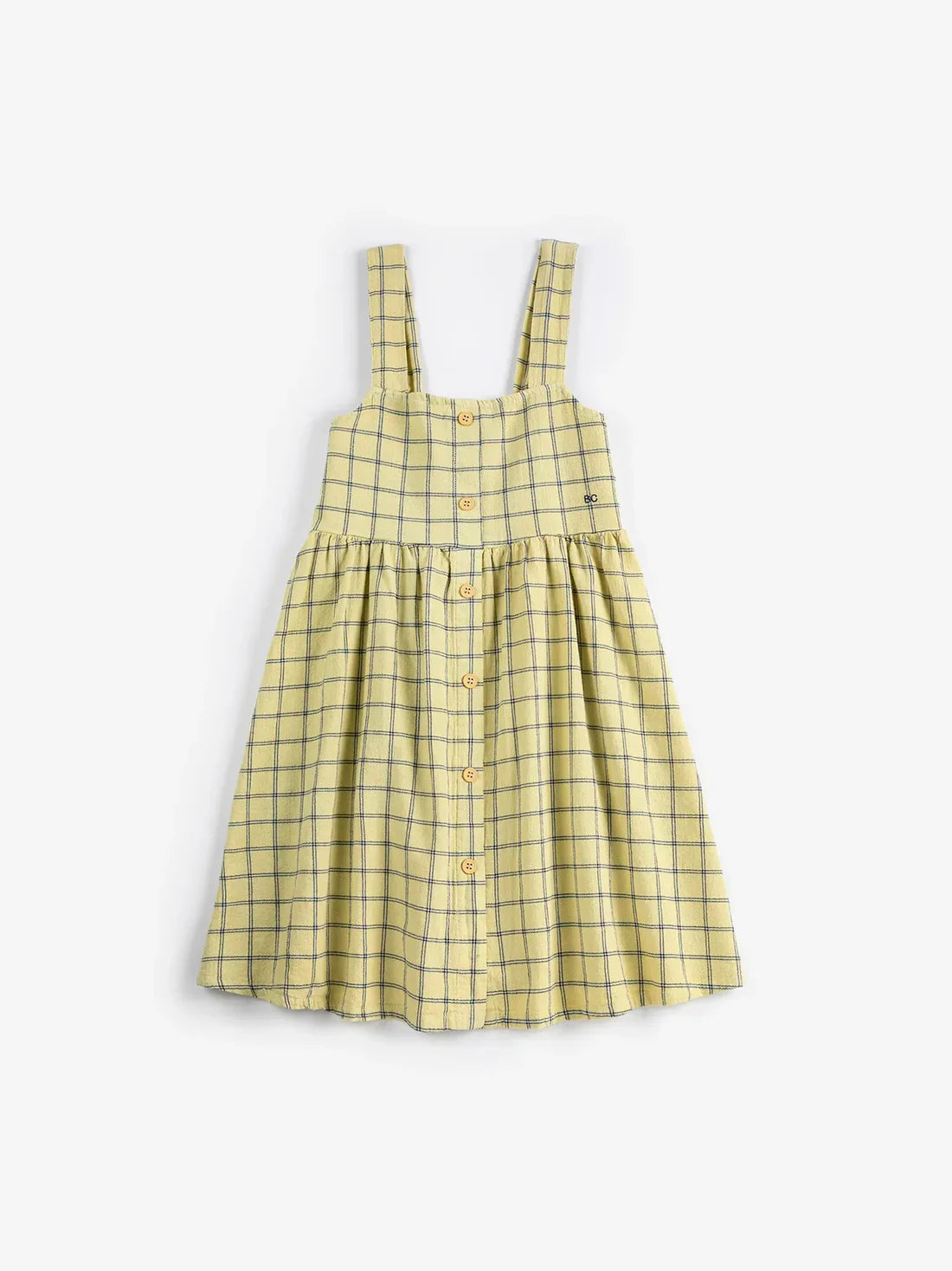 Spicy window pane woven dress