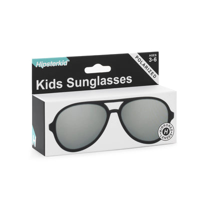 Baby & Kids Sunglasses – Polarized, UV Protective | Black: Kids: 3-6 years
