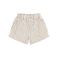 Linen Striped Shorts