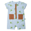 Linen Pocket Romper