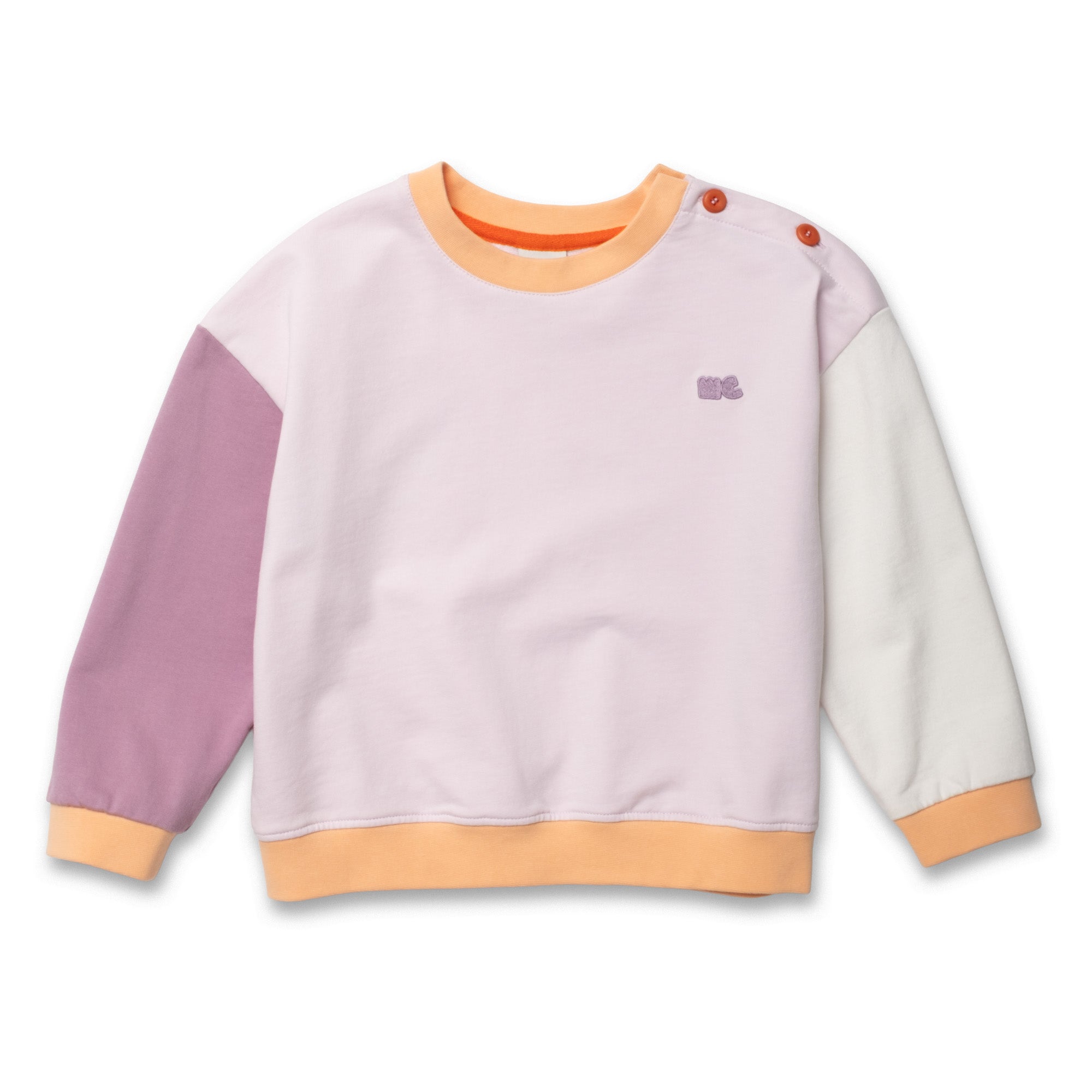 Lillac colorblock sweatshirt pink