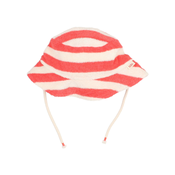 Terry Stripes Hat