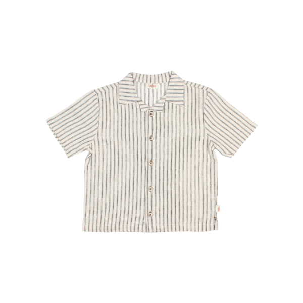 Kids Linen Striped Shirt