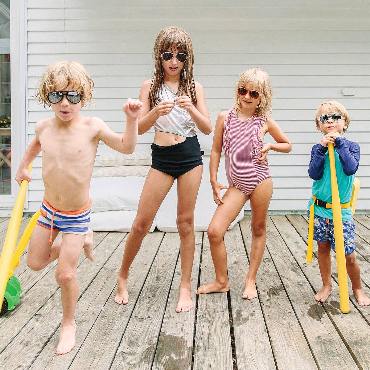 Baby & Kids Sunglasses – Polarized, UV Protective | Black: Kids: 3-6 years