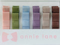 Hair Bows - Classic Grosgrain - Pastel Muted - Set of Six