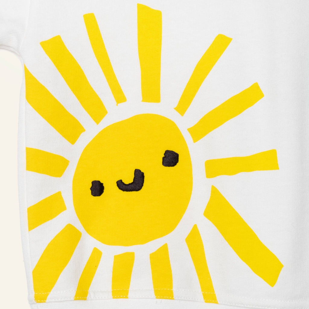 Recycled Cotton Sun Baby Sweatshirt
