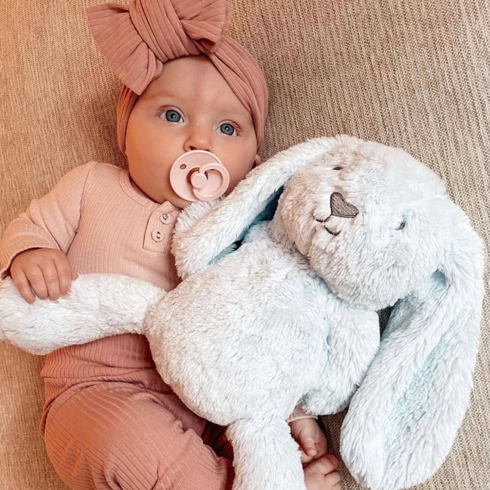 Baxter Blue Bunny – Soft Toy 13.5" / 34cm