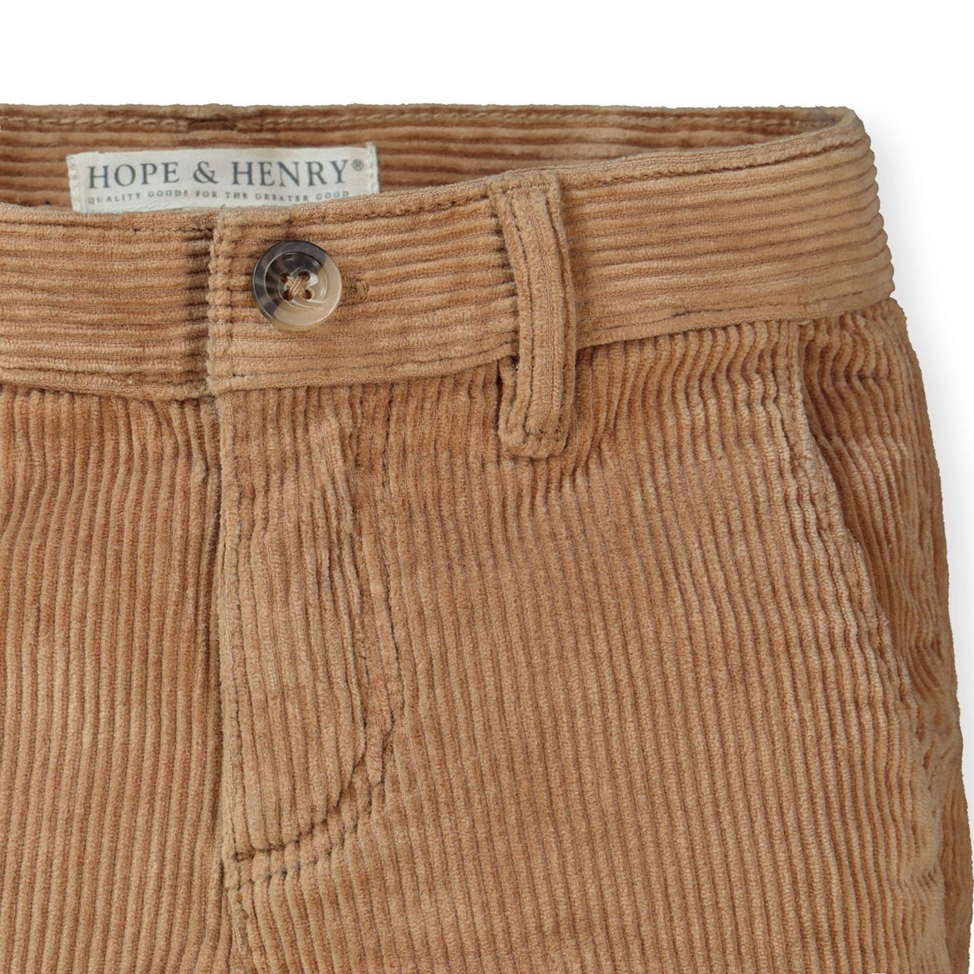 Corduroy Pant: Medium Brown / 7