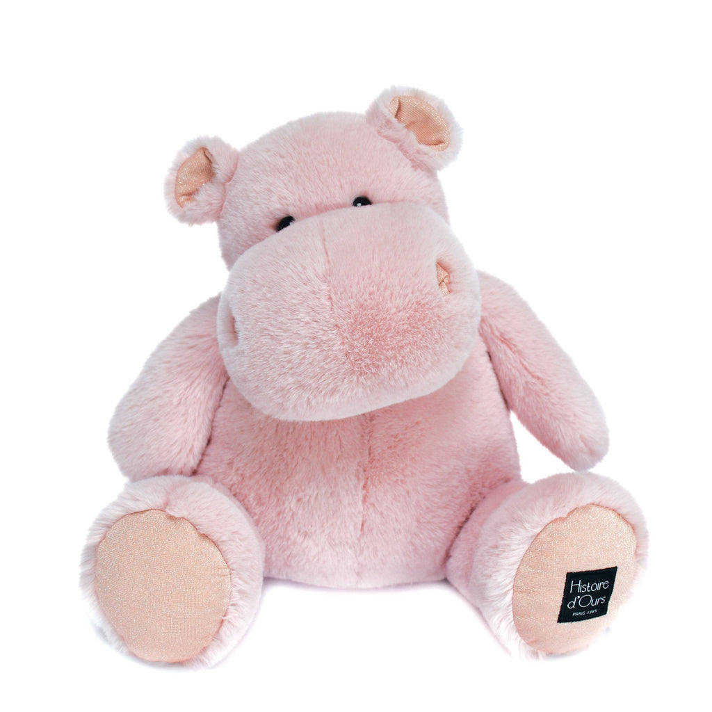 Powder Pink Hippo Plush