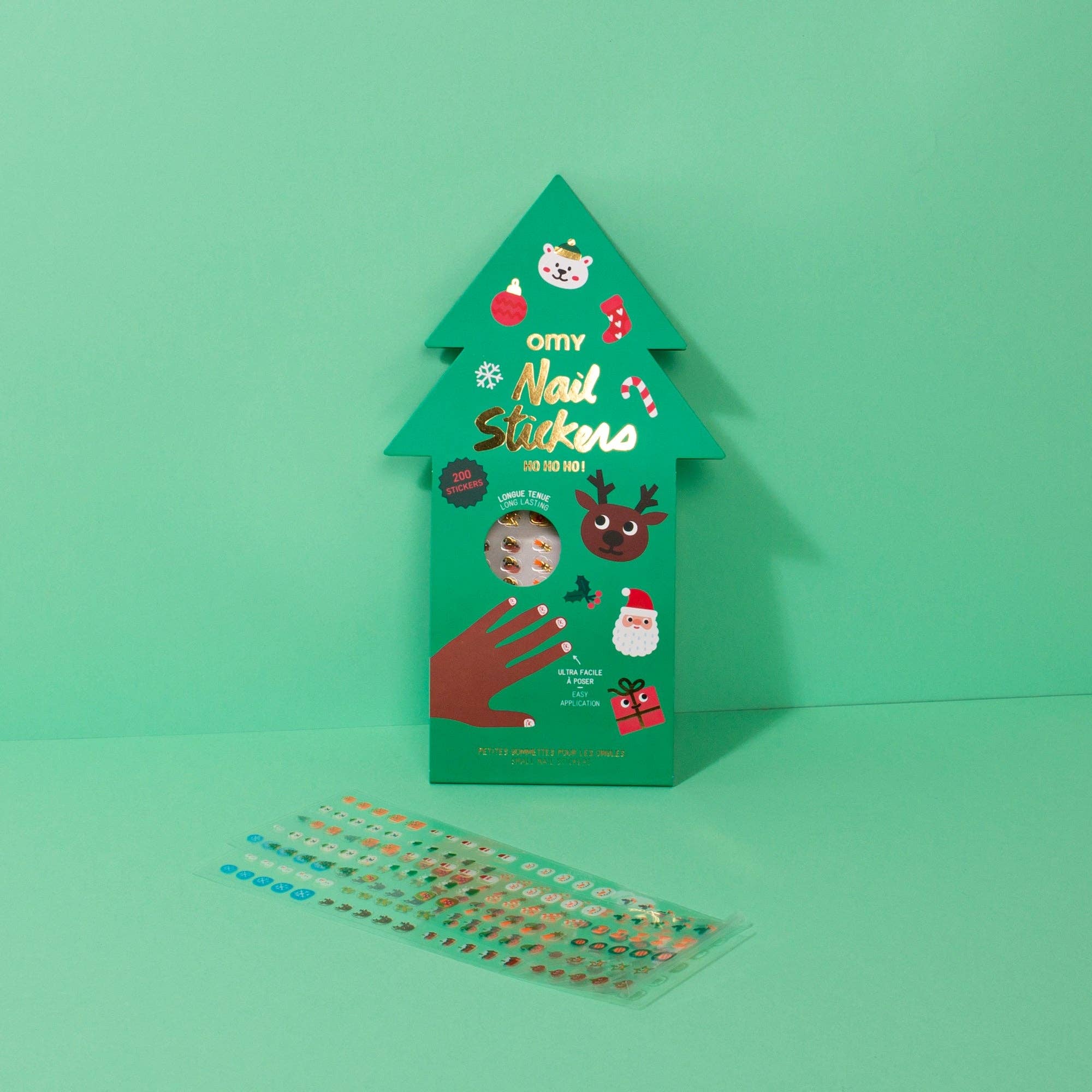 Ho Ho Ho Holiday - Nail stickers