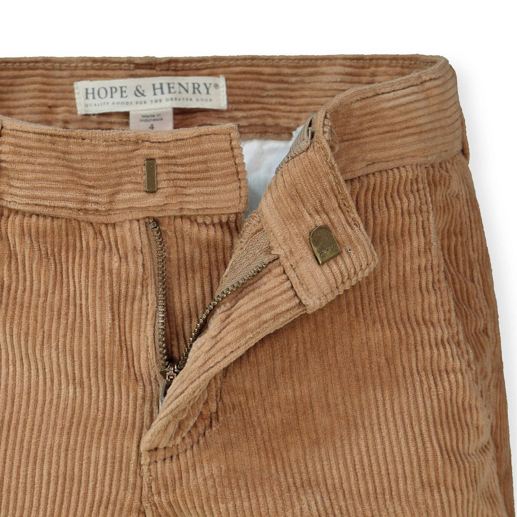 Corduroy Pant: Medium Brown / 10
