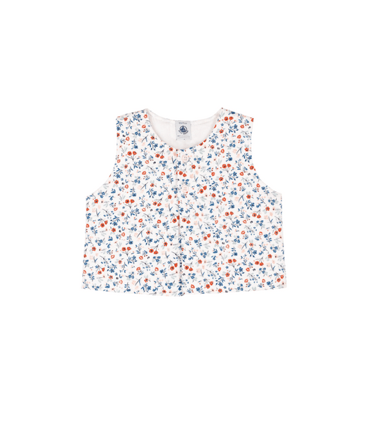 BABY GIRL FLORAL VEST