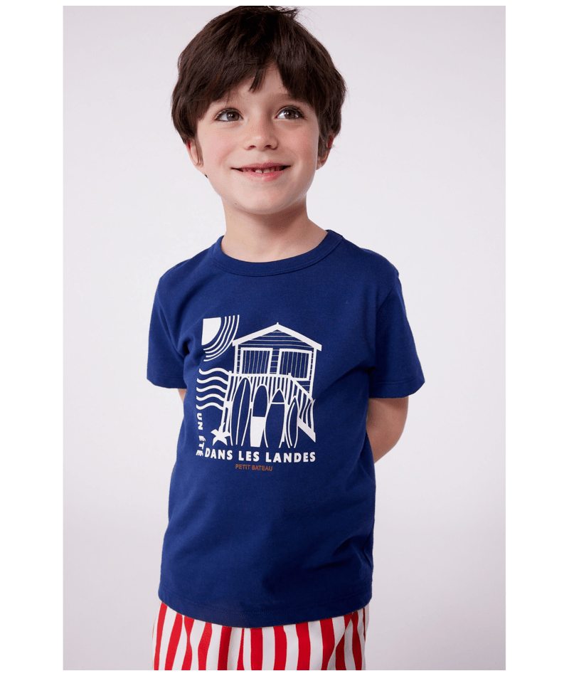 SS TEE WITH GRAPHIC