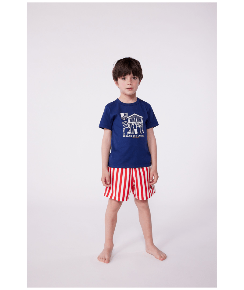 SS TEE WITH GRAPHIC