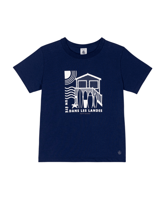 BOY SS TEE WITH GRAPHIC