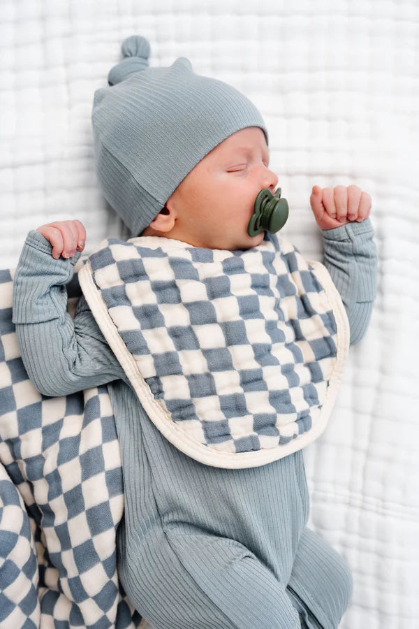 Cloud muslin bib pack of 2