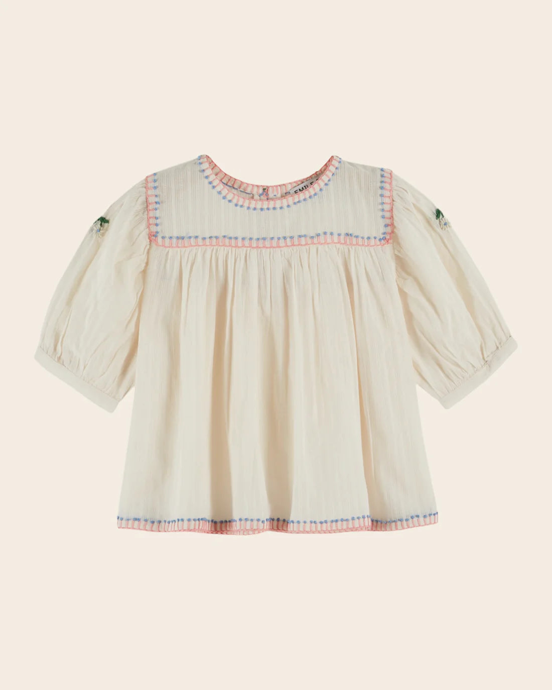 EI crème blouse