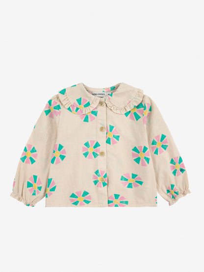Kaleidoscope all over blouse