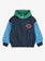 Tic Tac Toe color block hoodie