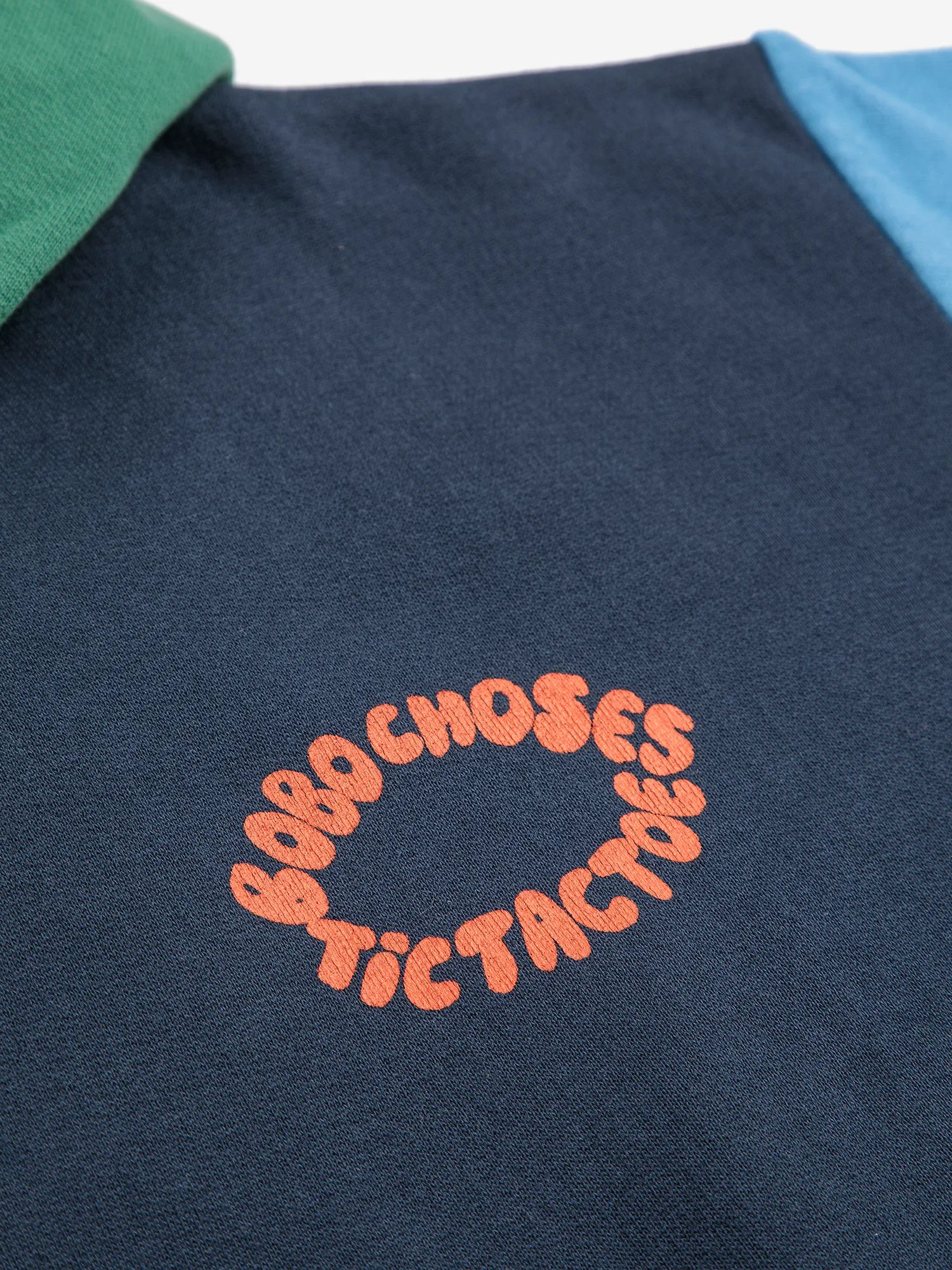 Tic Tac Toe color block hoodie