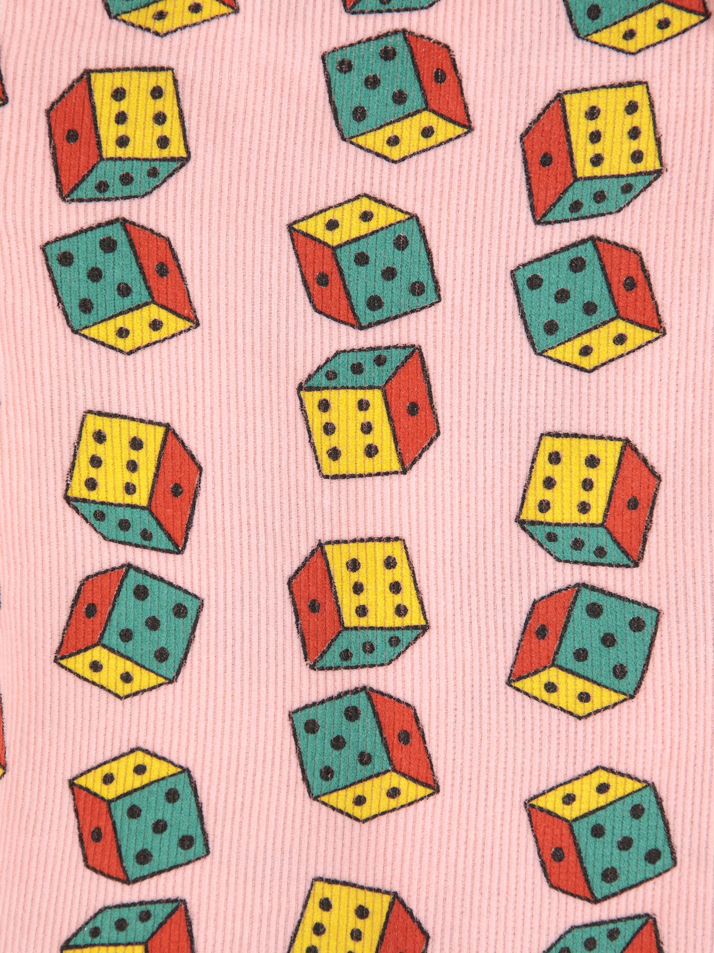 Dices all over mini corduroy skirt
