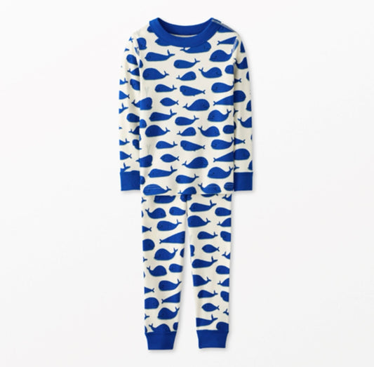 Kids Long John Pajama Set