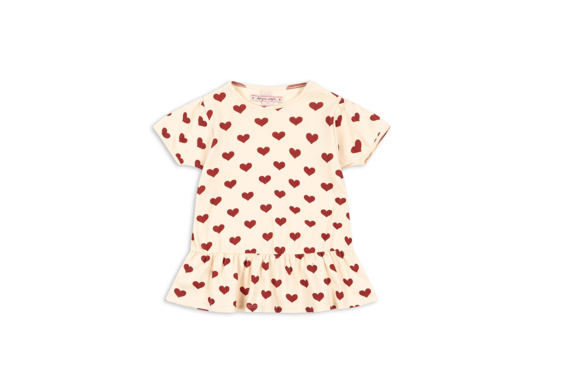 Basic frill tee gots