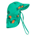 BC tangerine swim hat