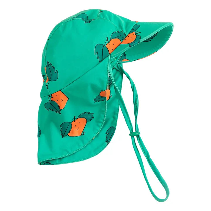 BC tangerine swim hat