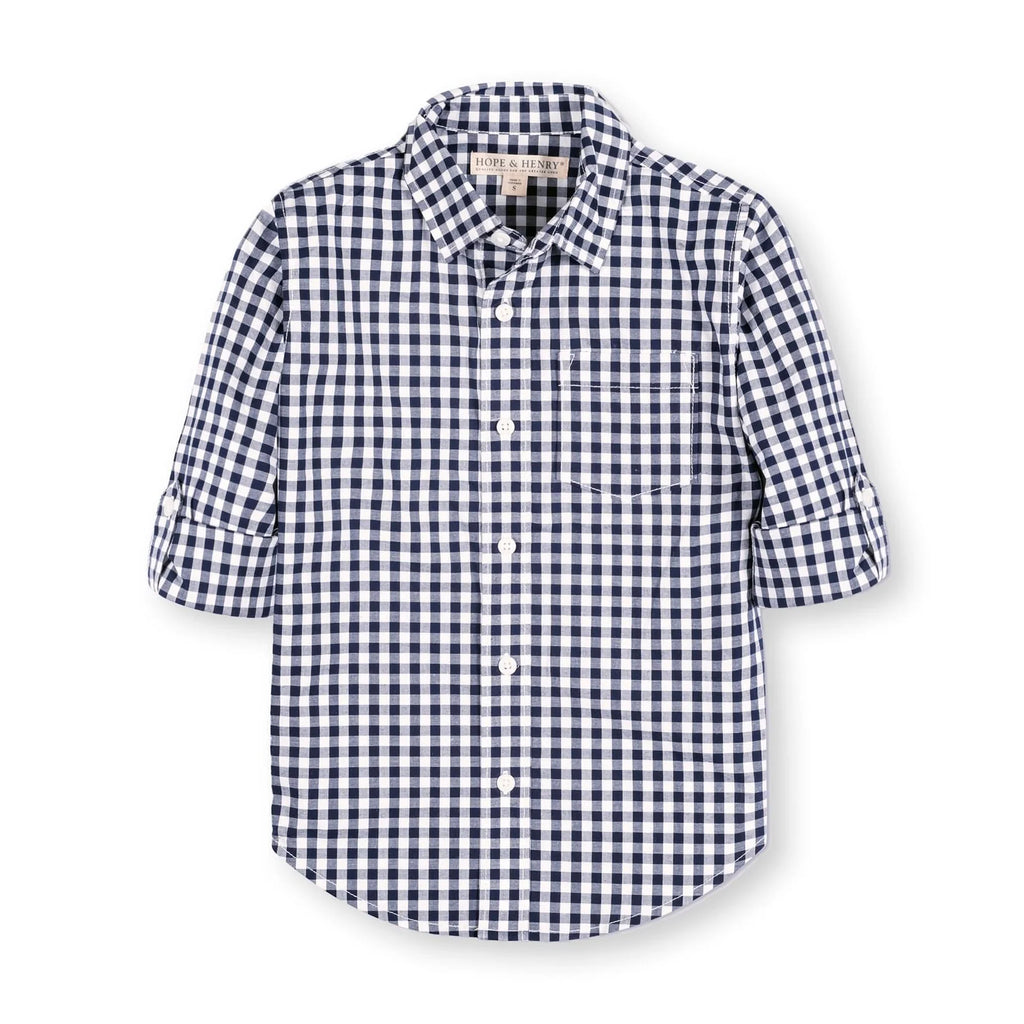 Poplin Roll-Up Shirt