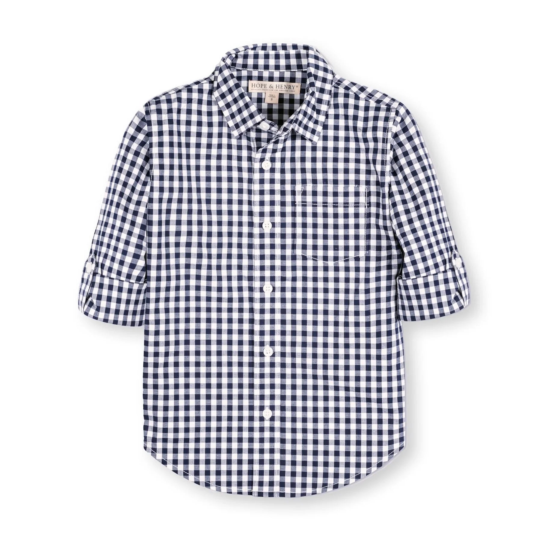 Poplin Roll-Up Shirt