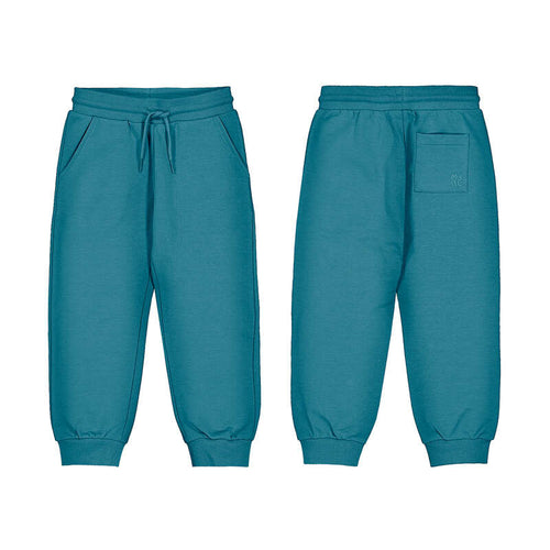 Basic Cuffed Fleece Trousers