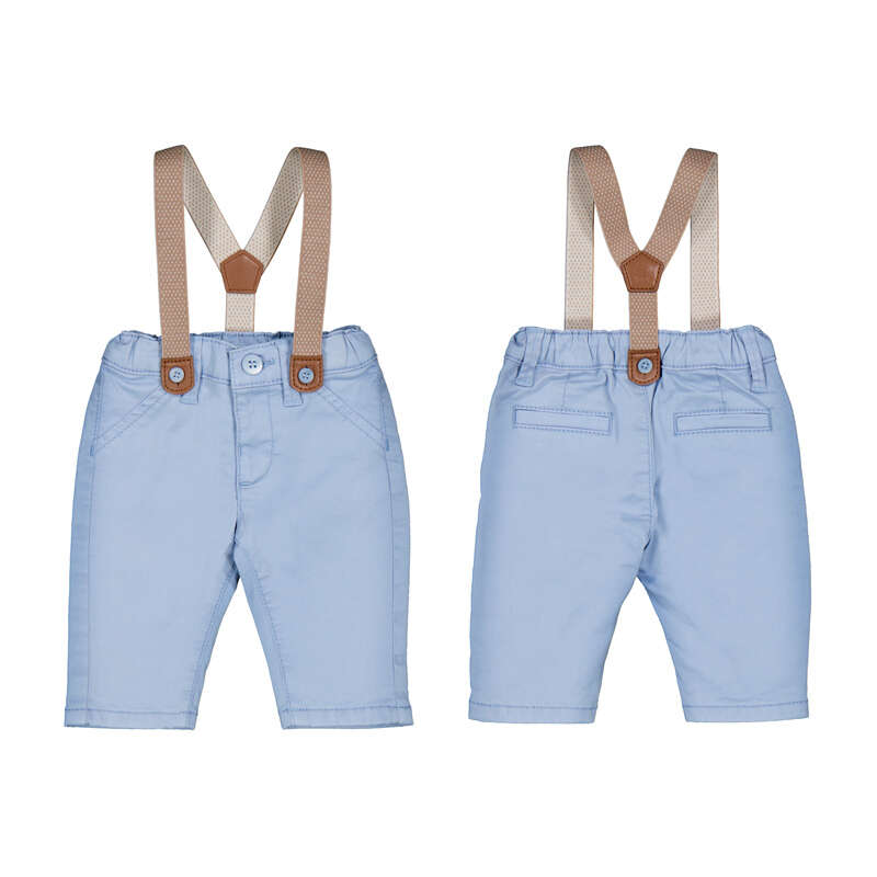 Long Trousers with Suspenders