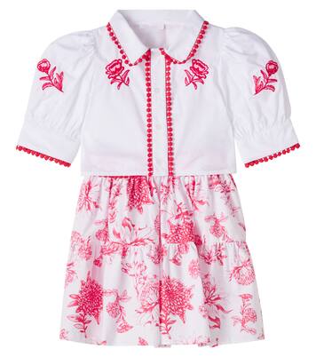 Girls skirt and top set