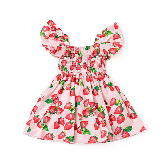 Dress - Cotton Smocked