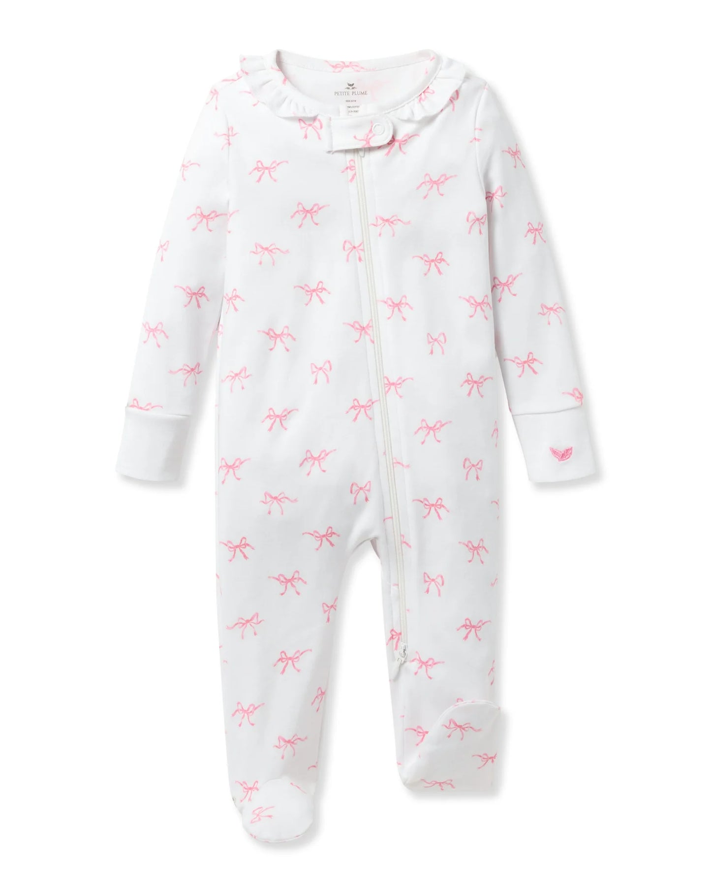 Baby Pima Romper long sleeves