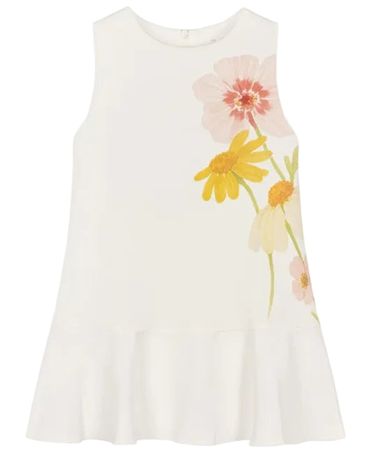 Girls watercolor dress