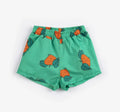 BC tangerine swim trunks baby