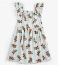 BC juicy tomato ruffle dress