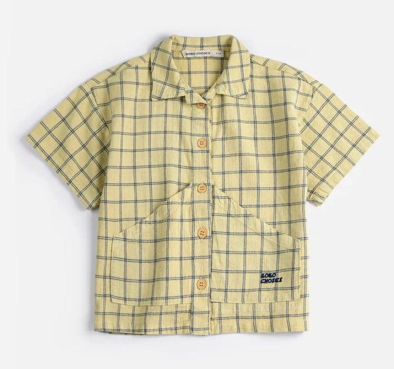 BC spicy window pane shirt