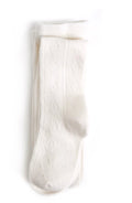Ivory knit tights