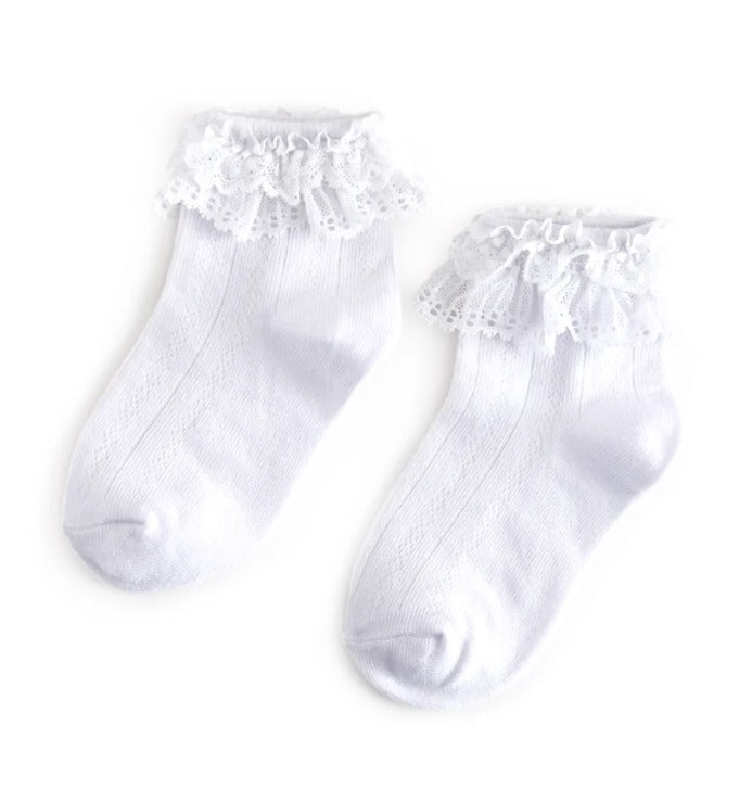 Bobby ankle lace socks