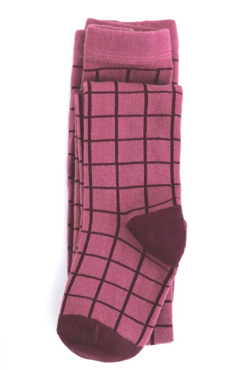 Mulberry grid tights