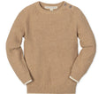 Organic herringbone sweater