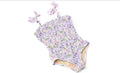 Smocked wild flower swim